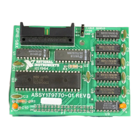 National Instruments GPIB-SBX user manual