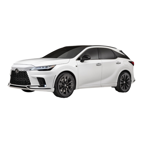 Lexus RX500h 2023 User manual