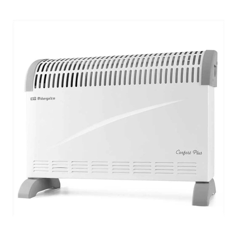 Orbegozo CV 2300 instruction manual