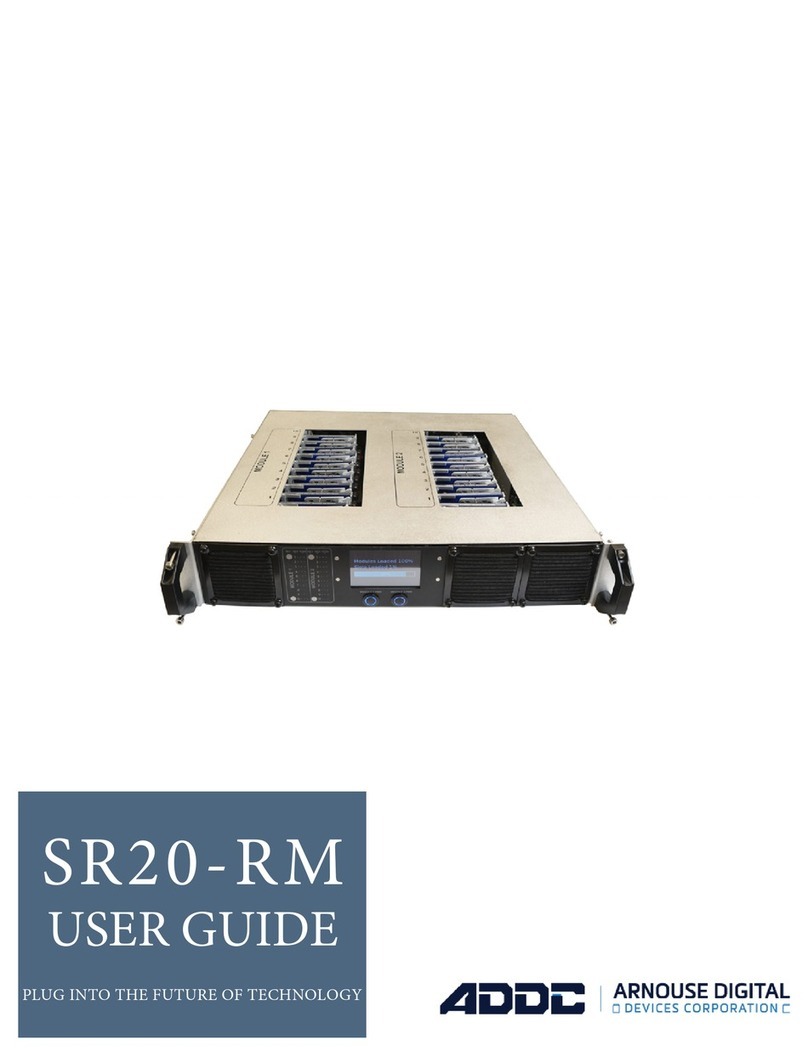 ADDC SR-20RM user guide