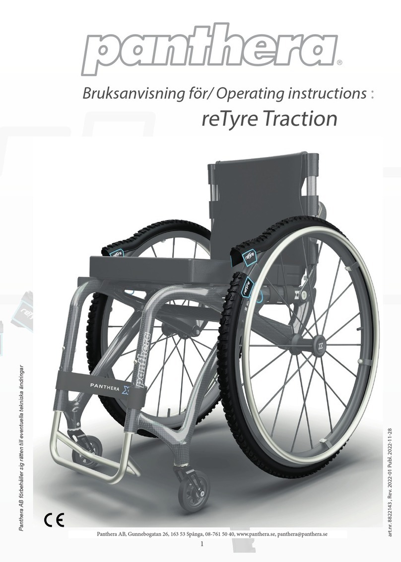 panthera reTyre Traction operating instructions