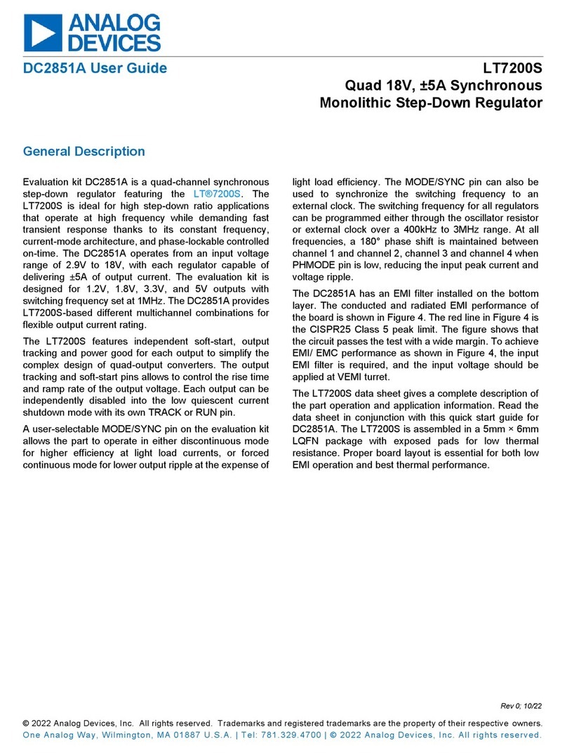 Analog Devices DC2851A User manual