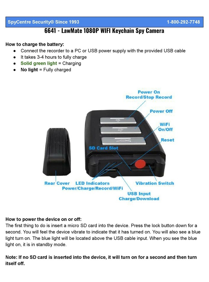 Spycentre Security 6641 User manual