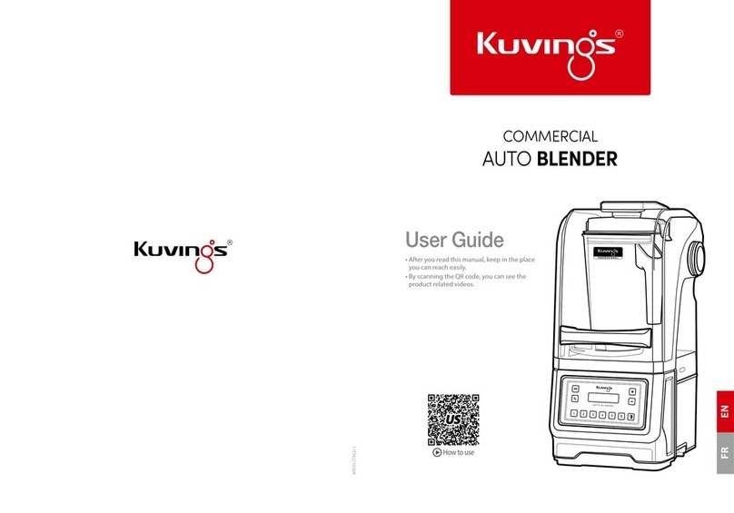Kuvings IQB250 User manual