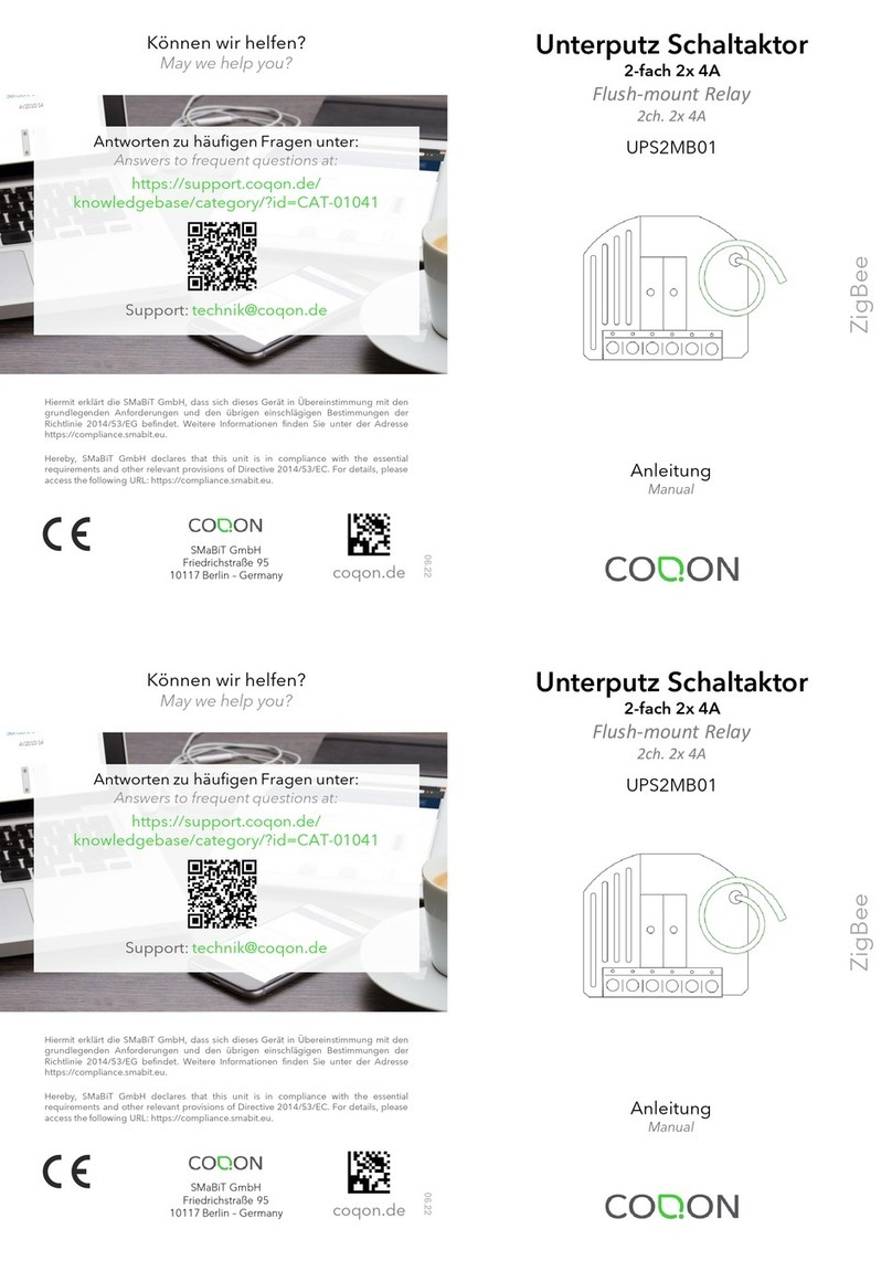 COQON UPS2MB01 manual