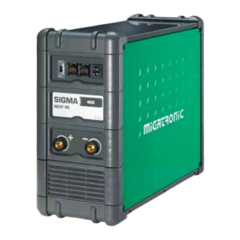 Migatronic SIGMA NEXT RC 400 user guide
