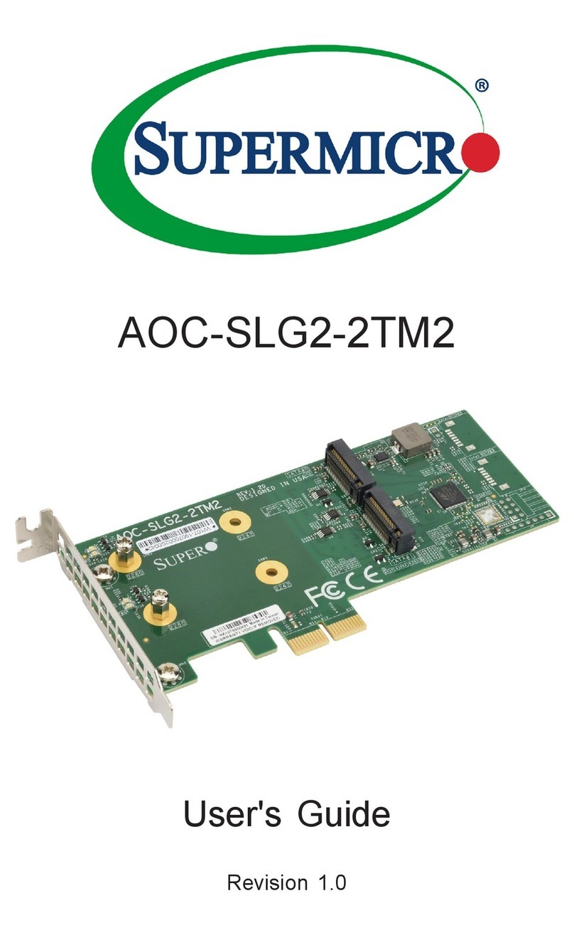 Supermicro AOC-SLG2-2TM2 User manual
