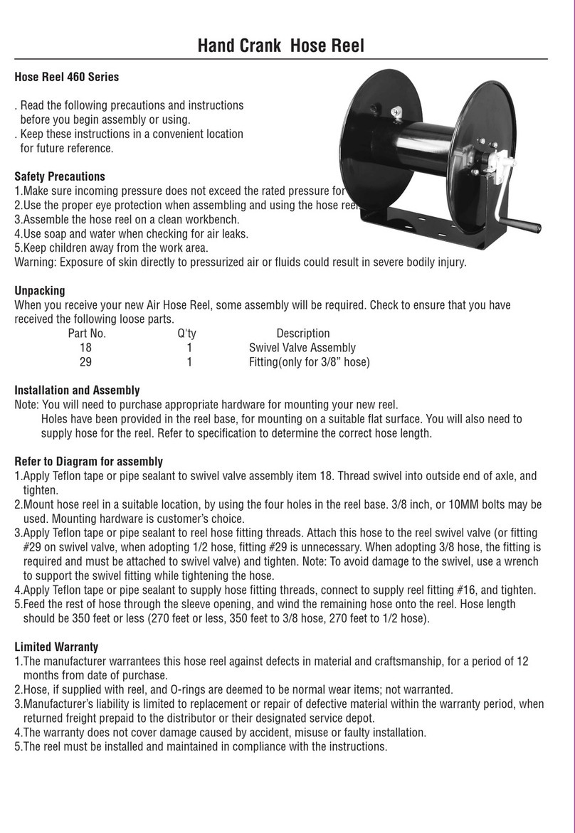 Reelworks 460 Series manual