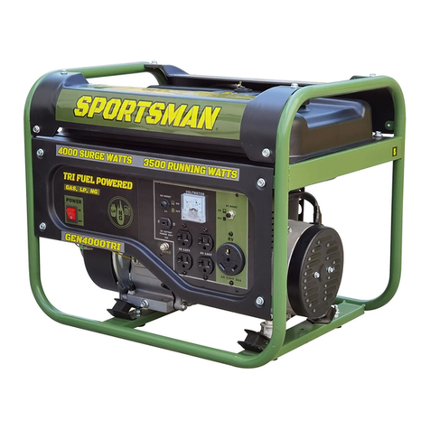 Sportsman GEN4000TRI instruction manual Sportsman GEN4000TRI instruction manual