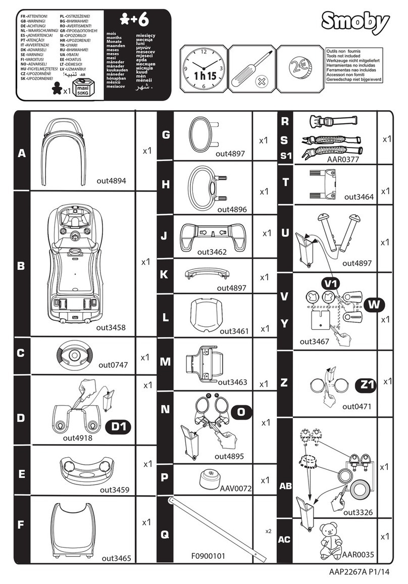 Smoby 720105 manual