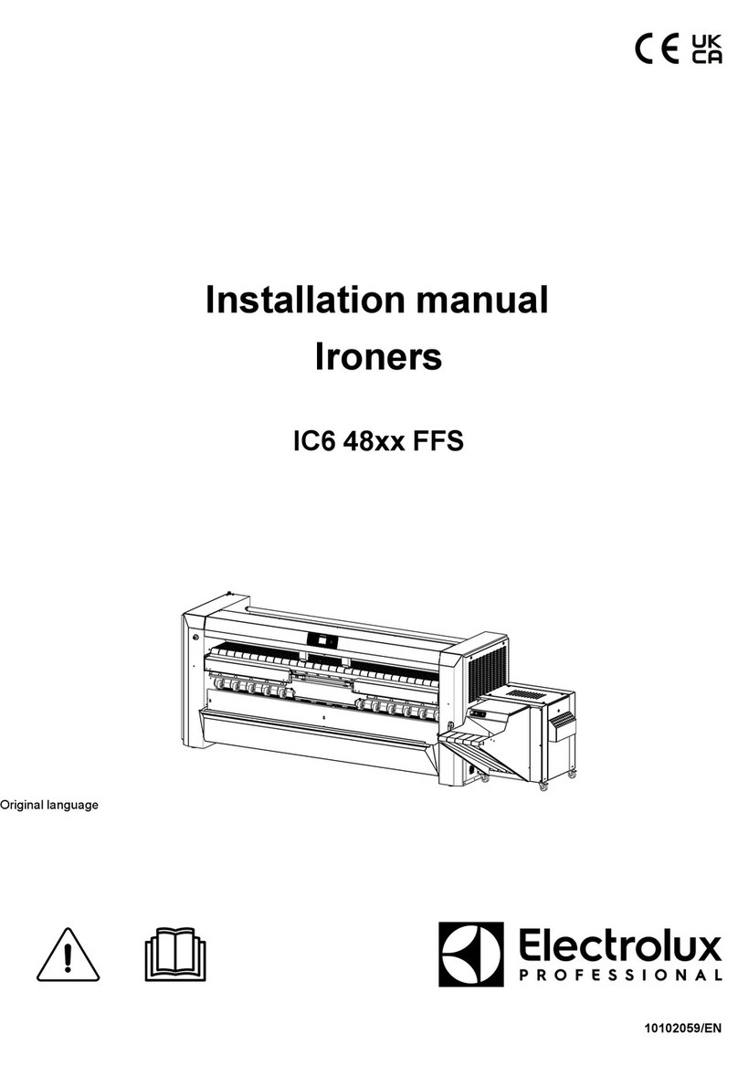 Electrolux Professional IC6 48 FFS Series installation manual