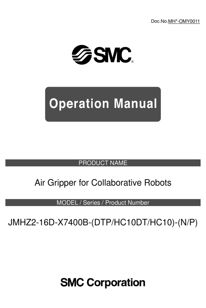 SMC Networks JMHZ2-16D-X7400B-DTB-N Operation manual SMC Networks JMHZ2-16D-X7400B-DTB-N Operation manual