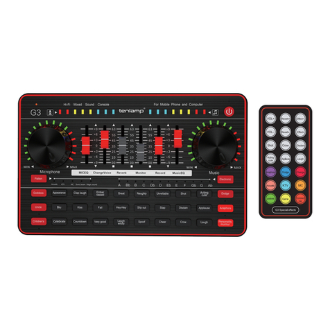 tenlamp G3 user manual