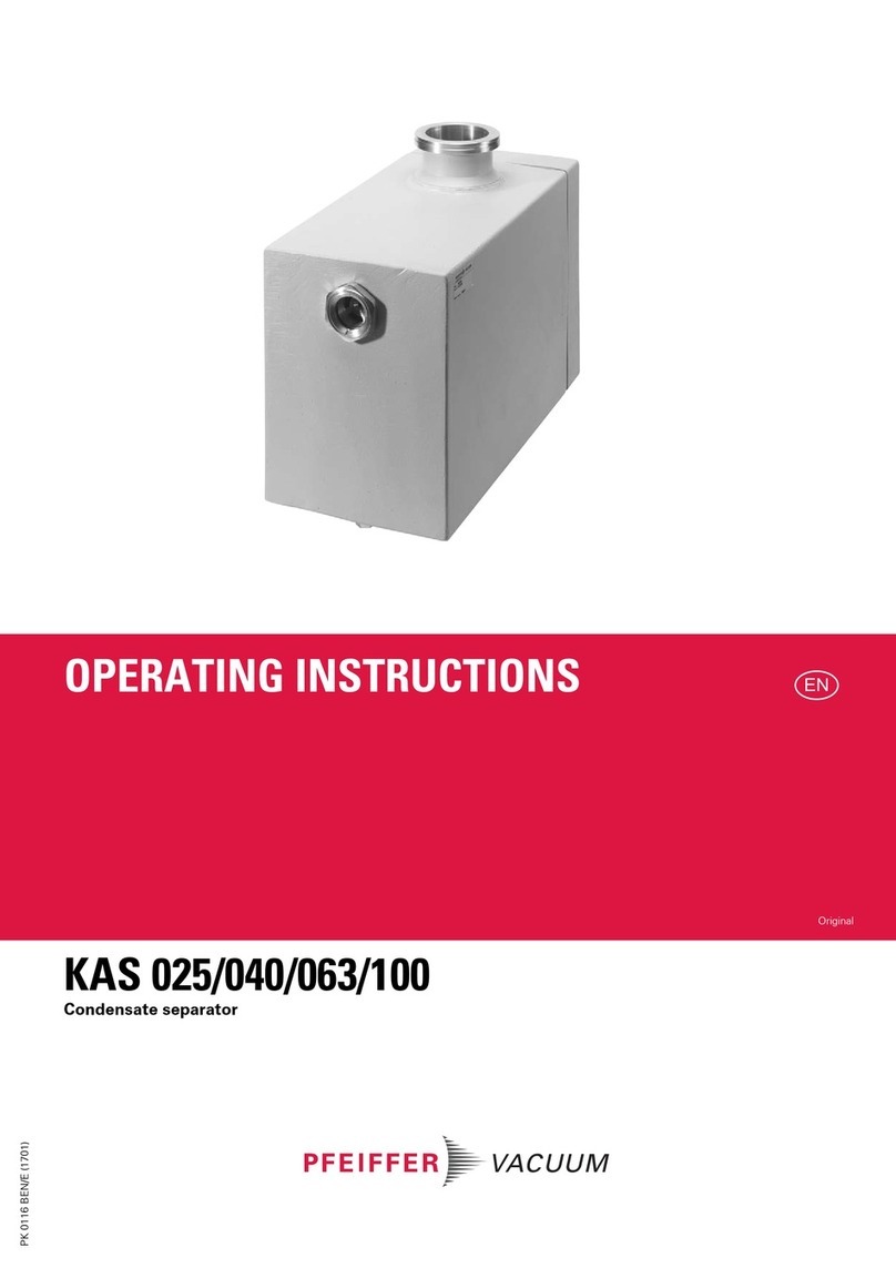 Preiffer KAS 025 operating instructions Preiffer KAS 025 operating instructions