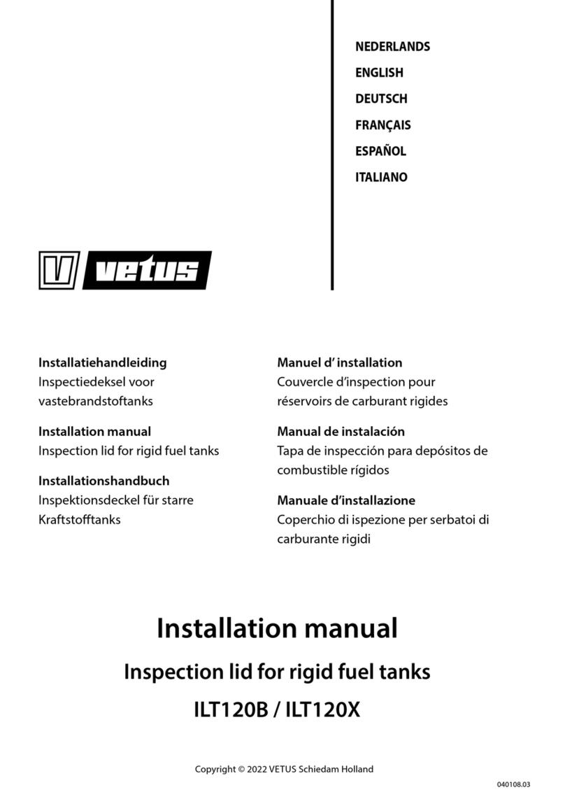 Vetus ILT120B installation manual