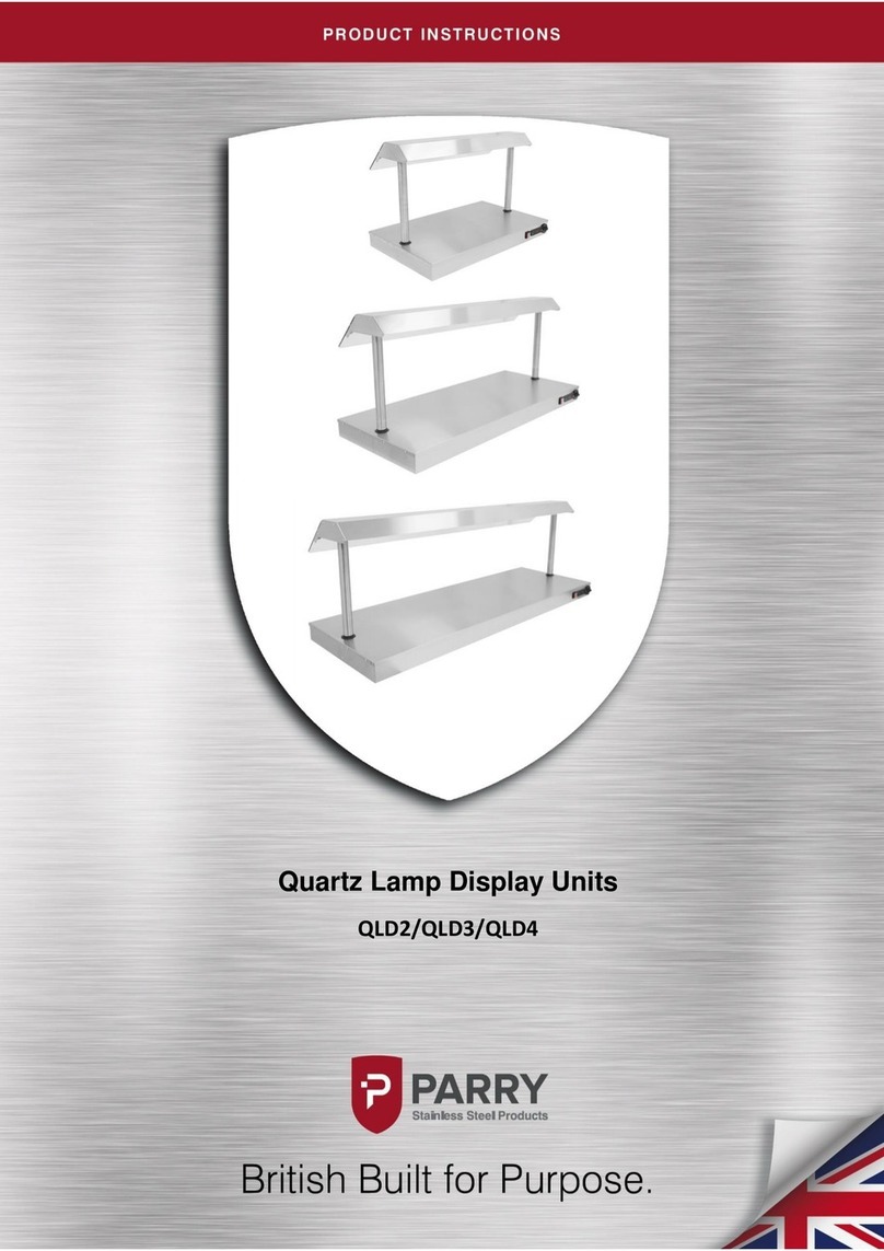 PARRY QLD2 Instruction sheet