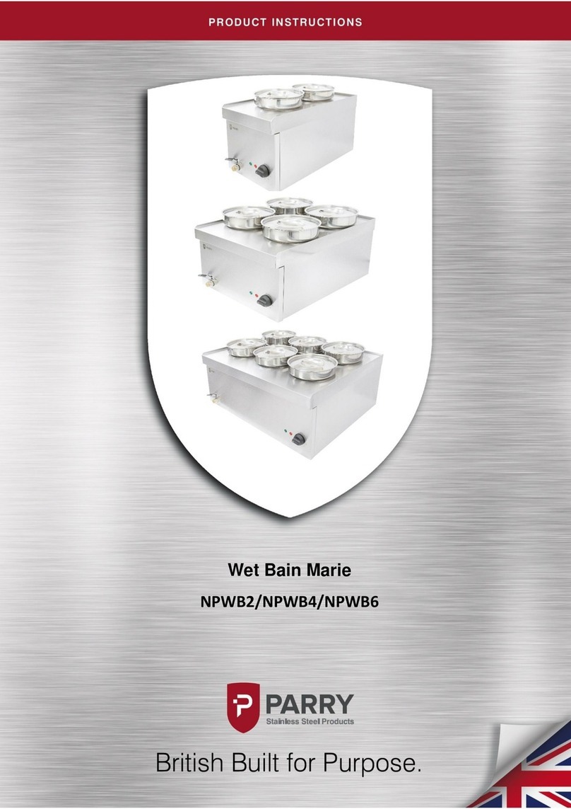 PARRY NPWB2 Product instructions