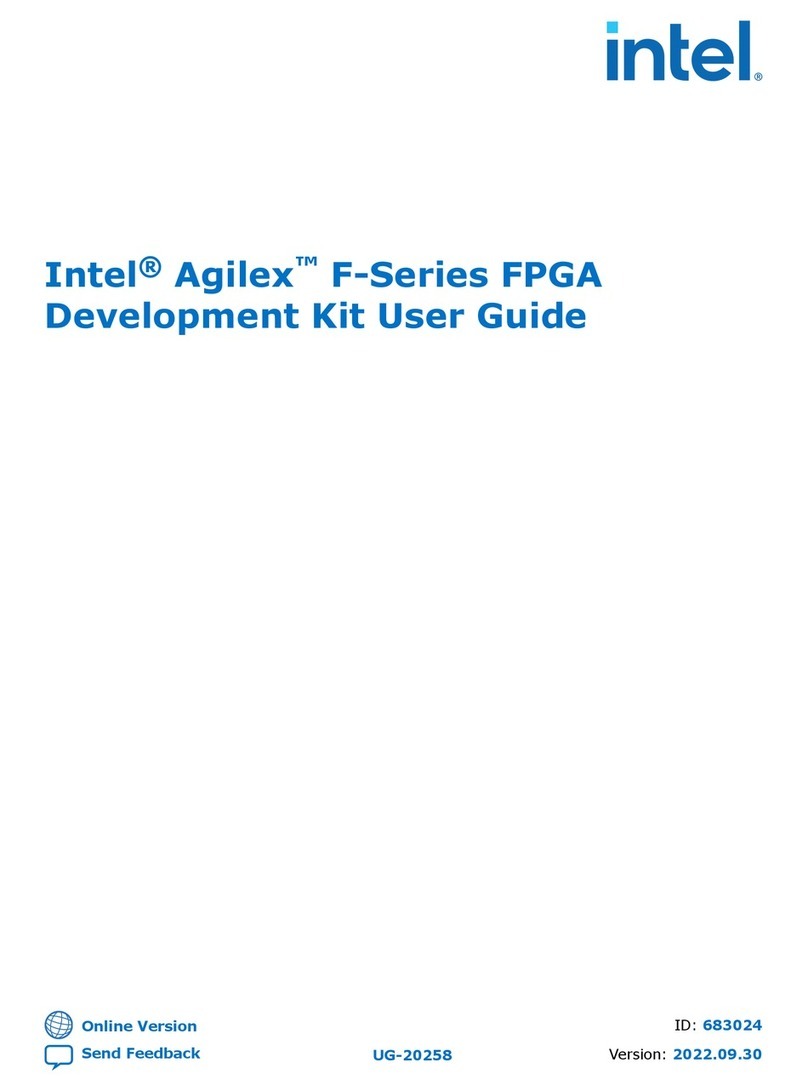 Intel Agilex F Series user guide
