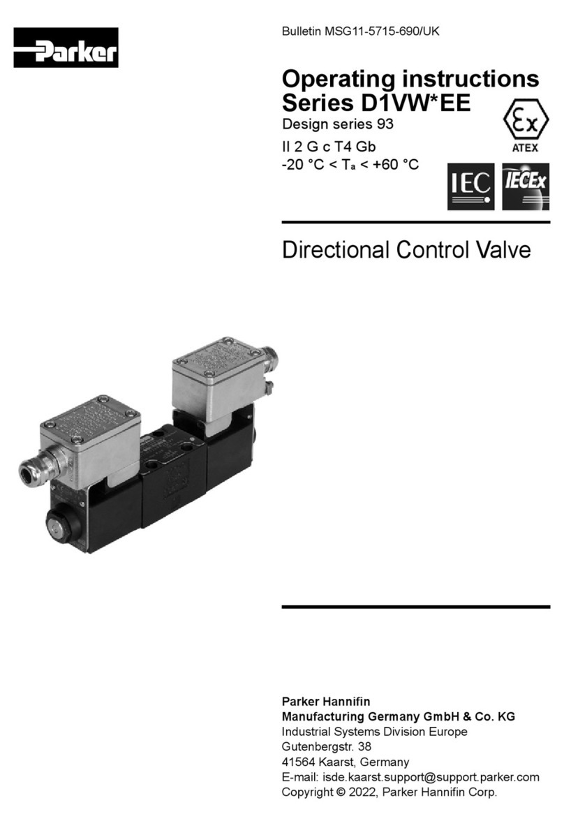 Parker D*1VW*EE Series User manual