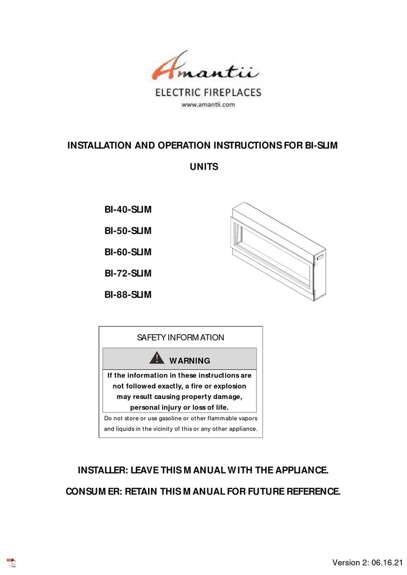 Amantii BI-40-SLIM Installation instructions Amantii BI-40-SLIM Installation instructions