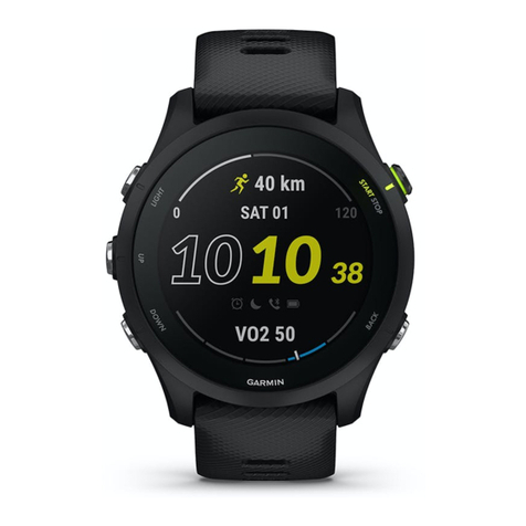 Garmin FORERUNNER 255 Series Instruction manual Garmin FORERUNNER 255 Series Instruction manual