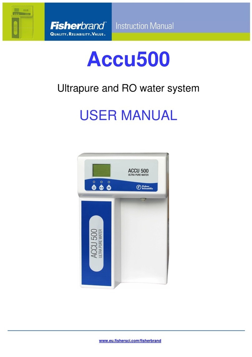 Fisherbrand Accu500 instruction manual