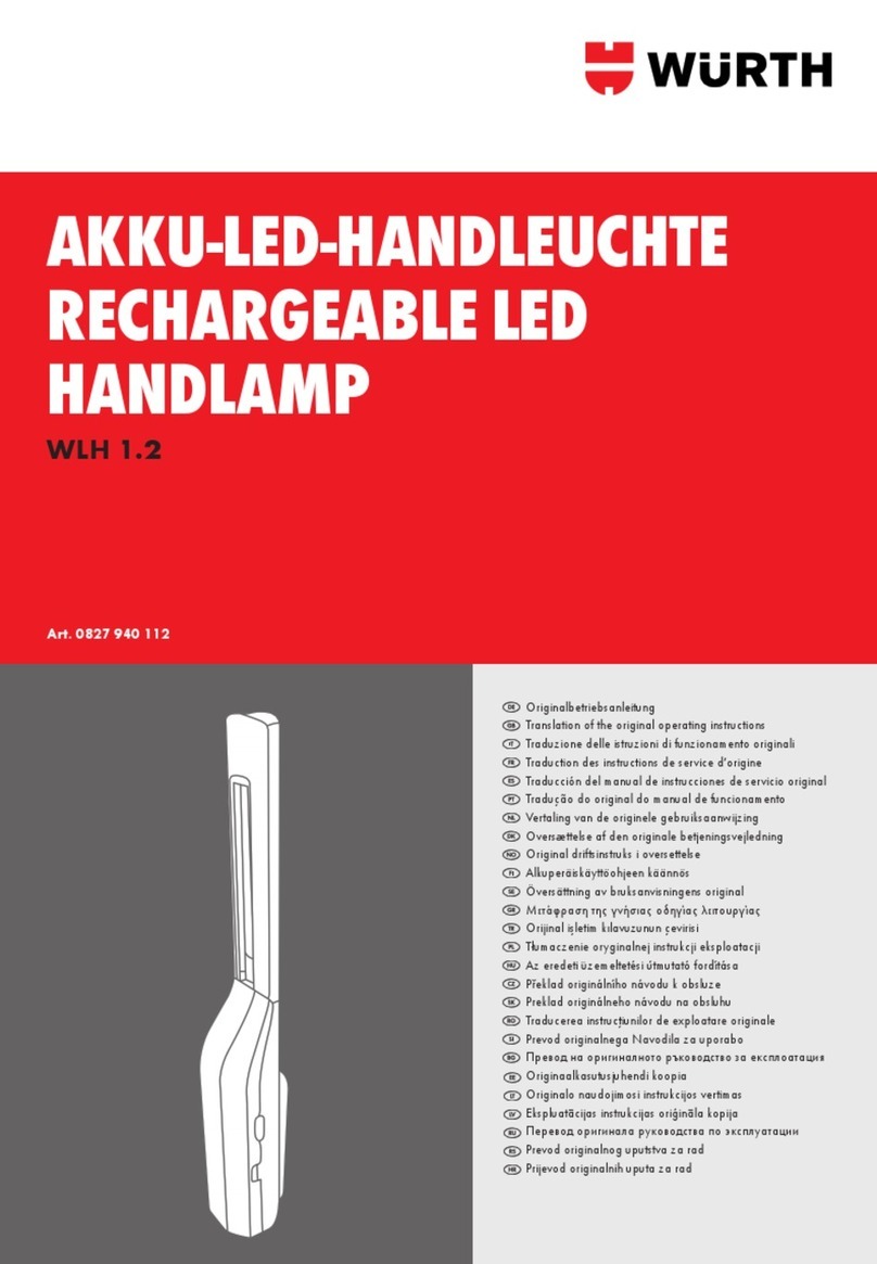 Würth WLH 1.2 Translation of the original operating instructions