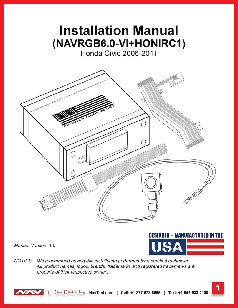 NAV TOOL NAVRGB6.0-VI User manual