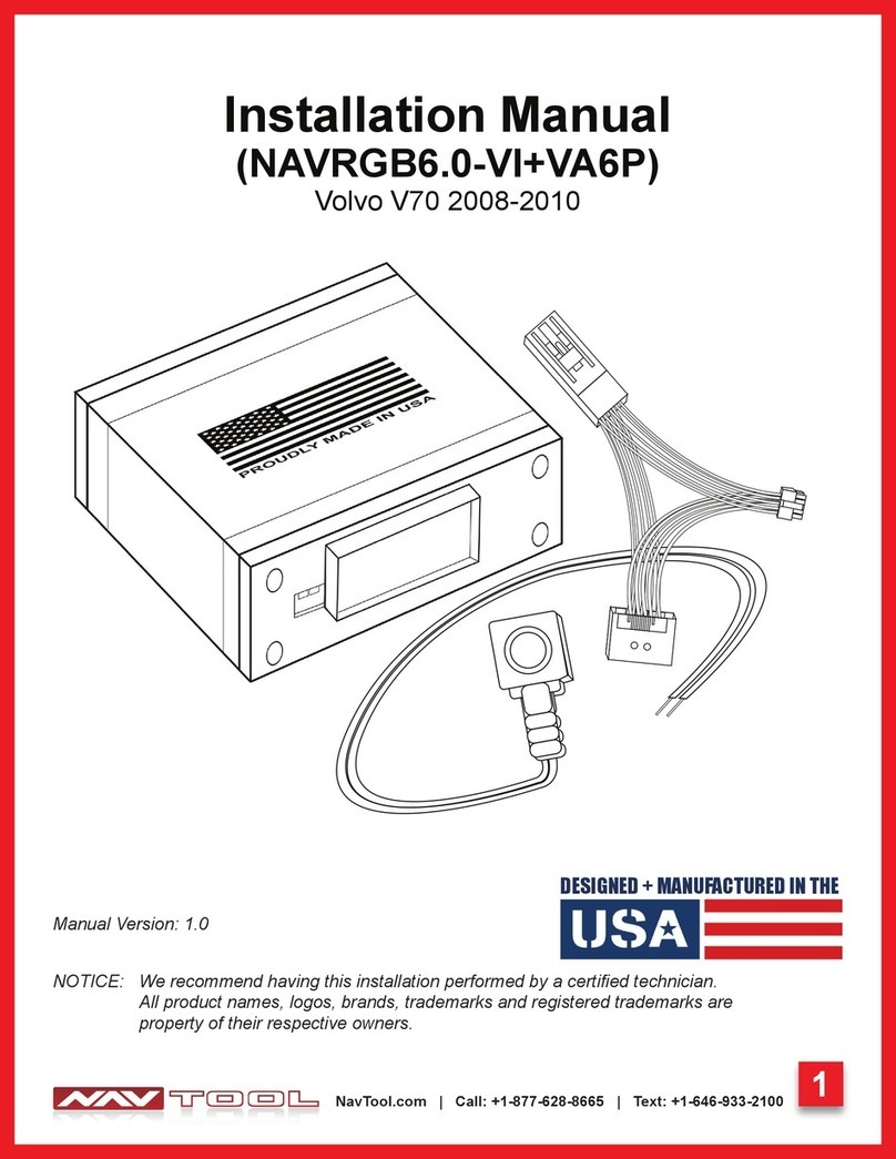 NAV TOOL NAVRGB6.0-VI User manual