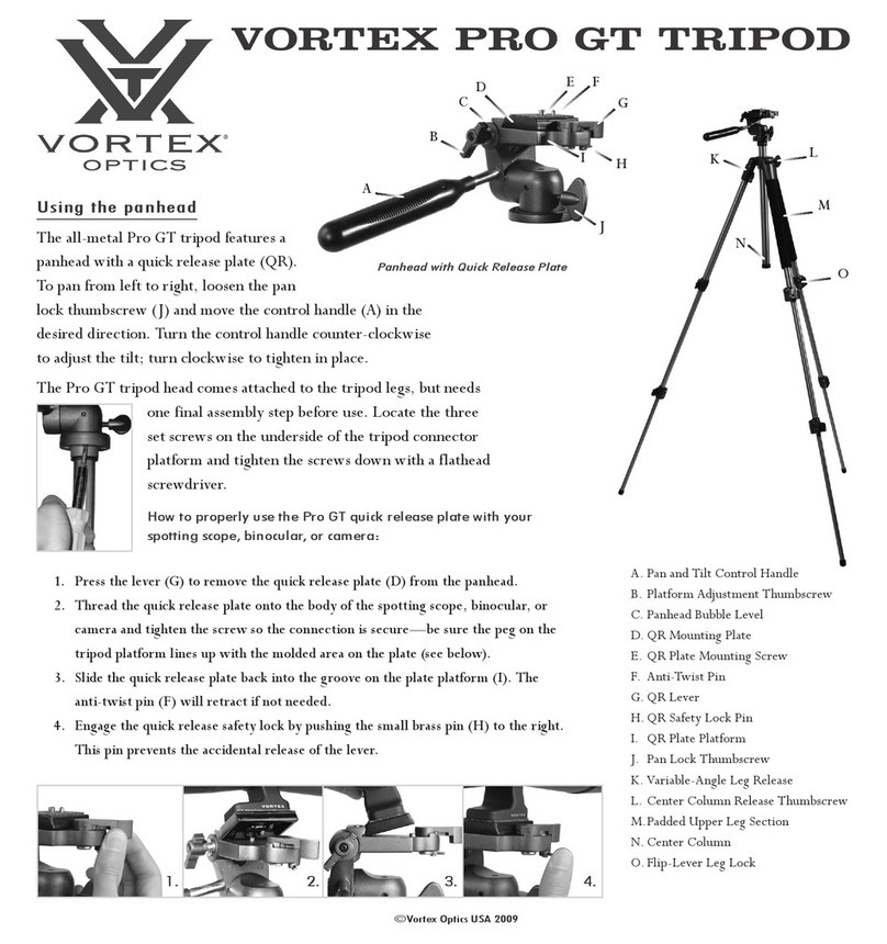 VORTEX OPTICS PRO GT quick start guide