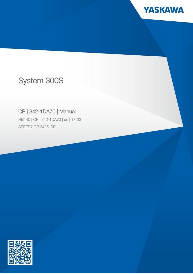 YASKAWA System 300S CP 342-1DA70 manual