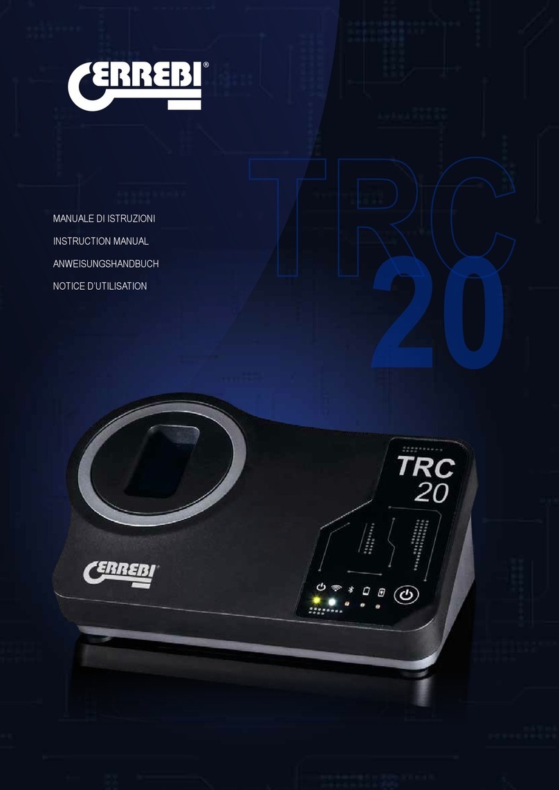 Errebi TRC Series instruction manual