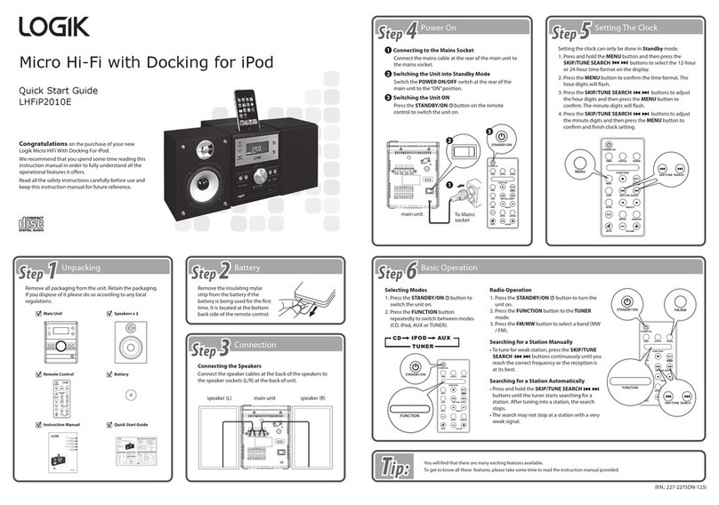 Logik LHFiP2010E User manual