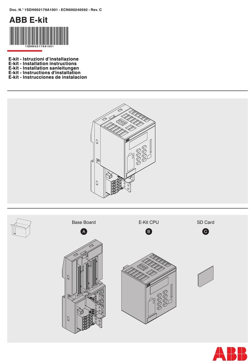 ABB E-kit installation instructions