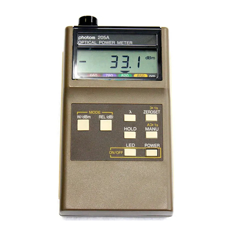 Graytechnos photom 205A User manual