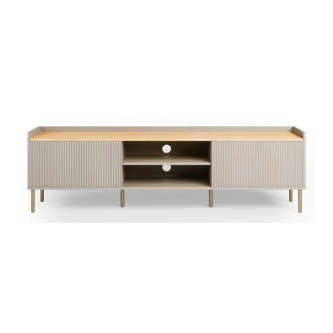 Dunelm Georgi Extra Wide TV Unit User manual Dunelm Georgi Extra Wide TV Unit User manual