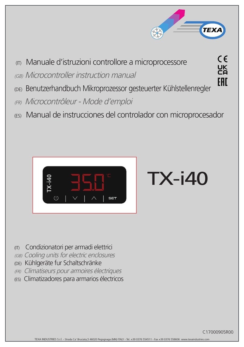 TEXA TX-i40 instruction manual