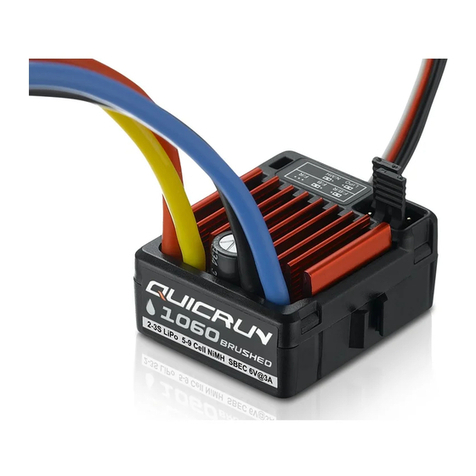 Hobby-Wing QUICRUN Series User manual