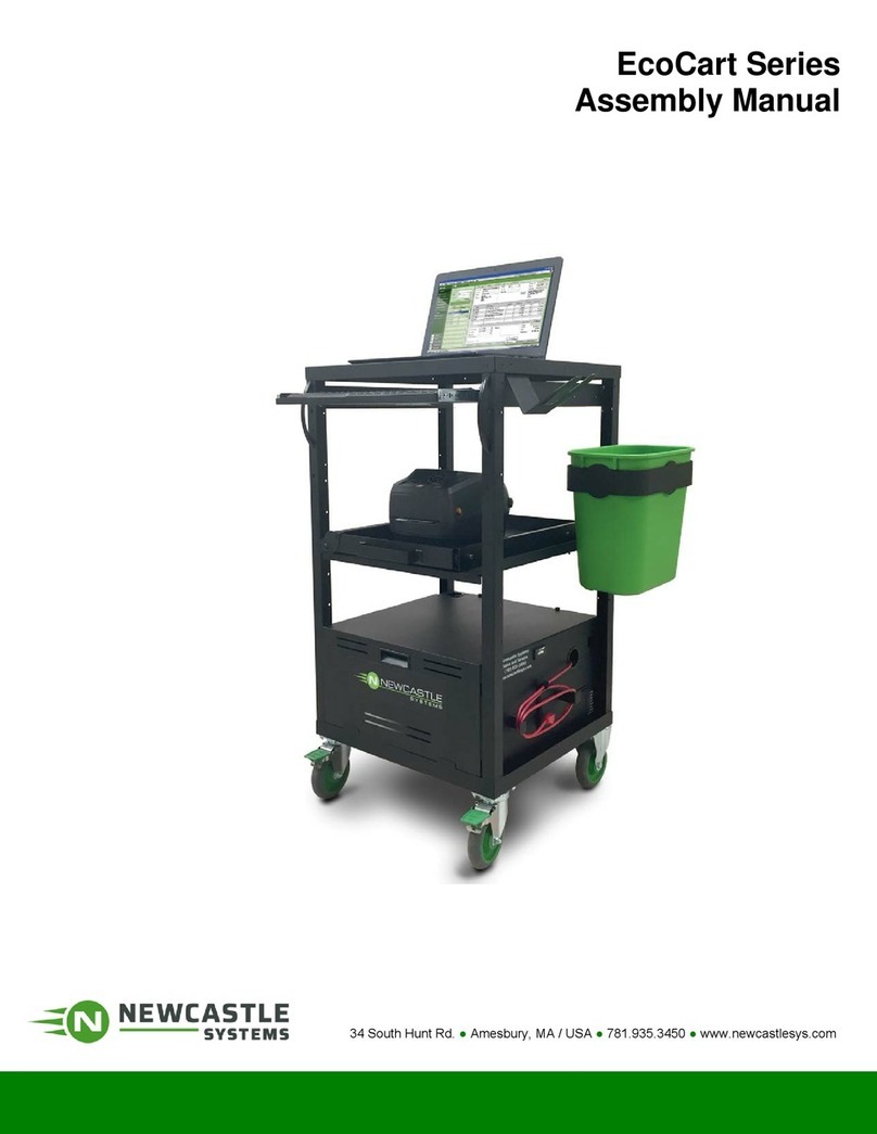 Newcastle Systems EcoCart Series Assembly manual Newcastle Systems EcoCart Series Assembly manual