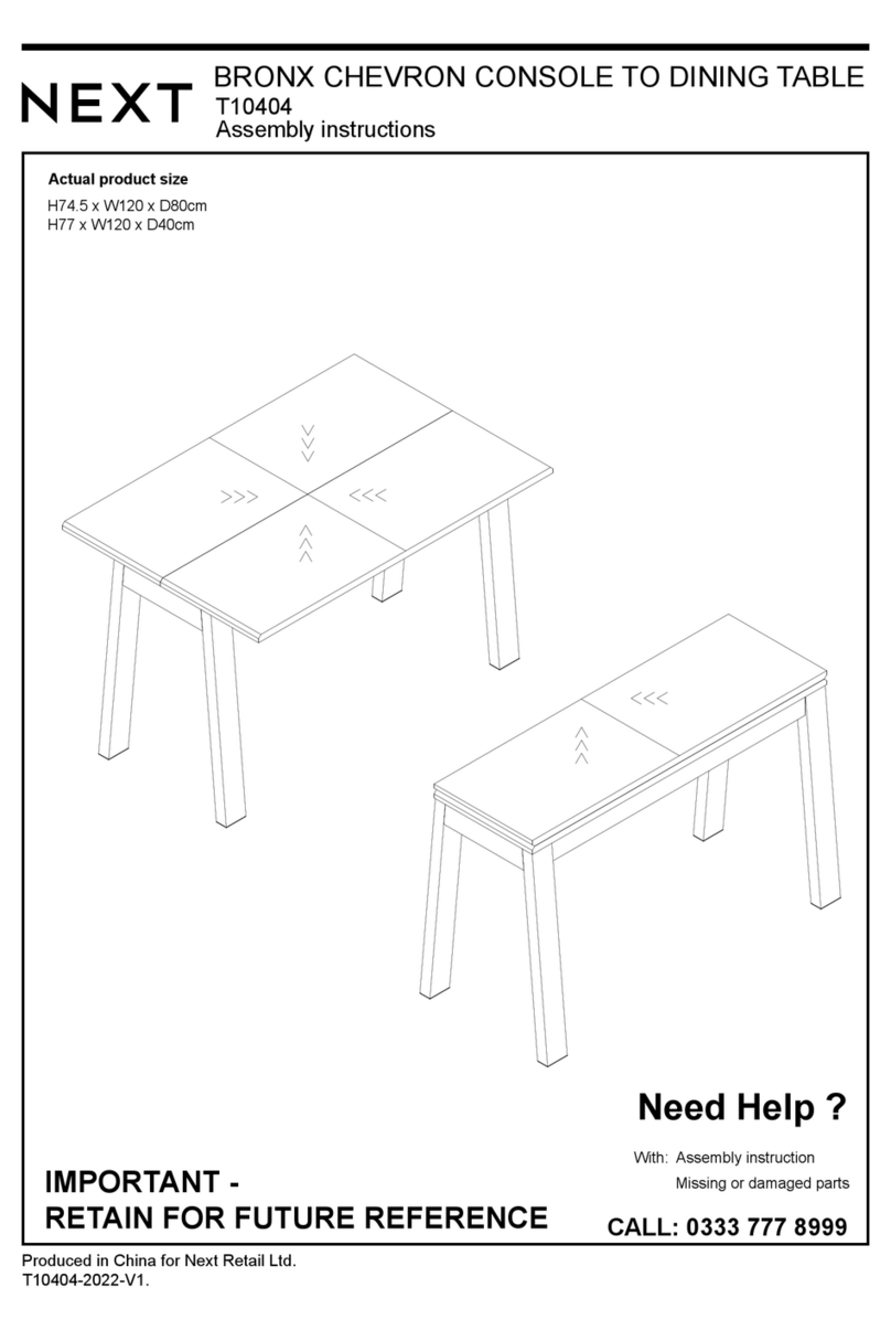 Next BRONX CHEVRON T10404 User manual