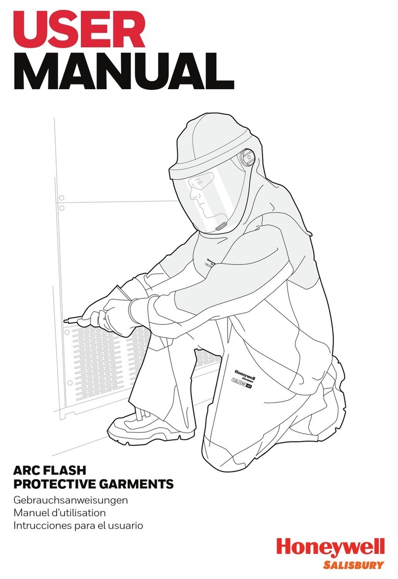 Honeywell SALISBURY ARC FLASH PROTECTIVE GARMENTS User manual