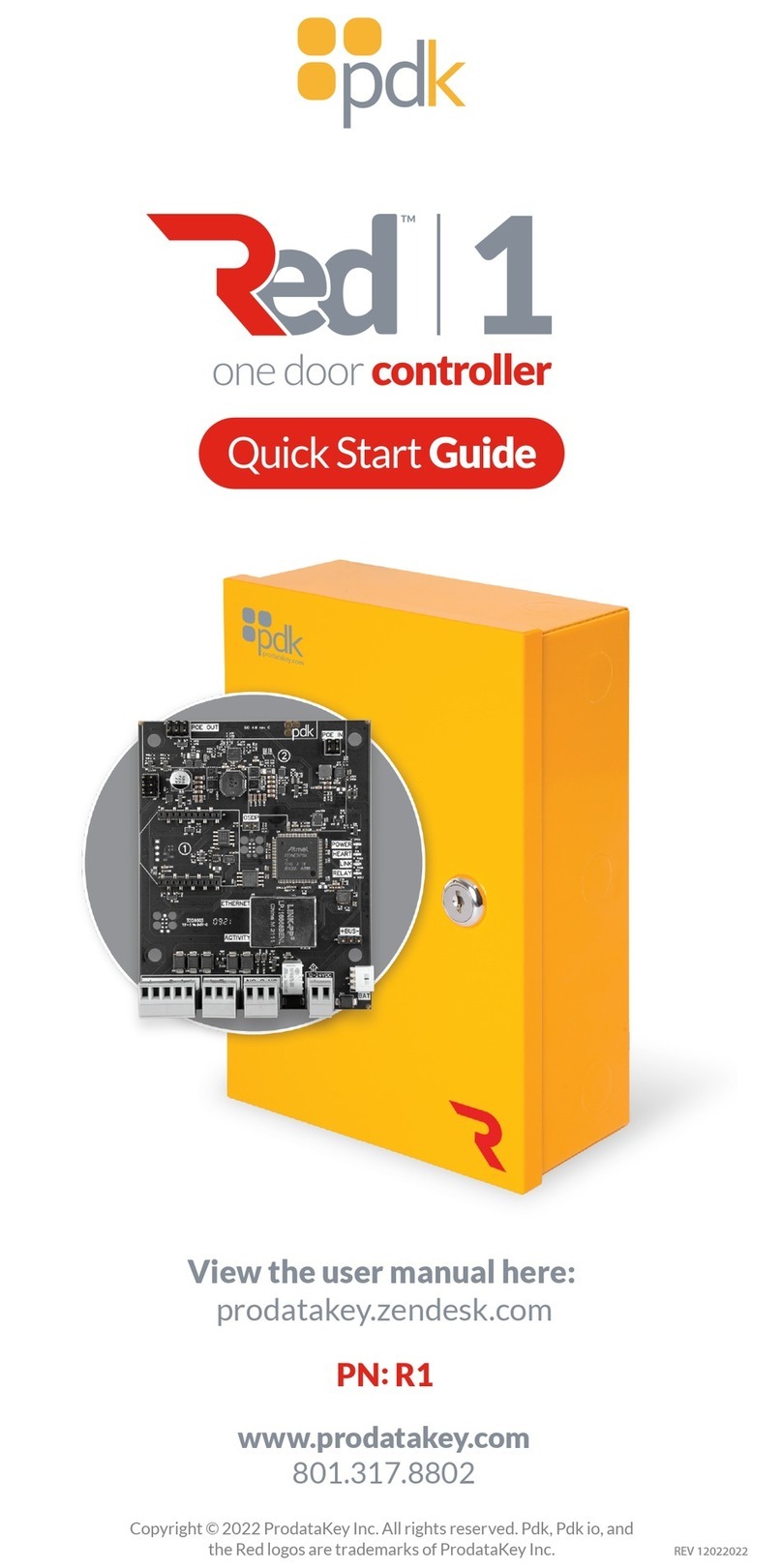 PDK Red 1 quick start guide