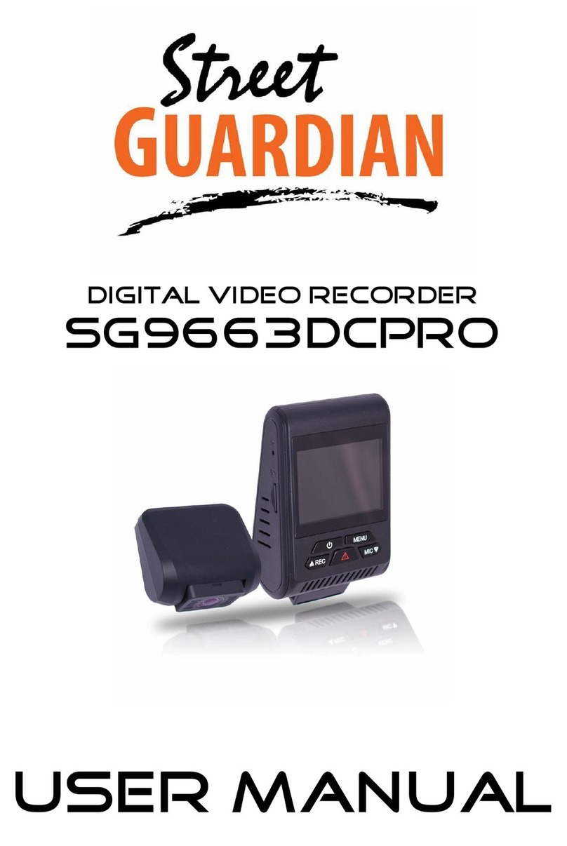 Street Guardian SG9663DCPRO User manual