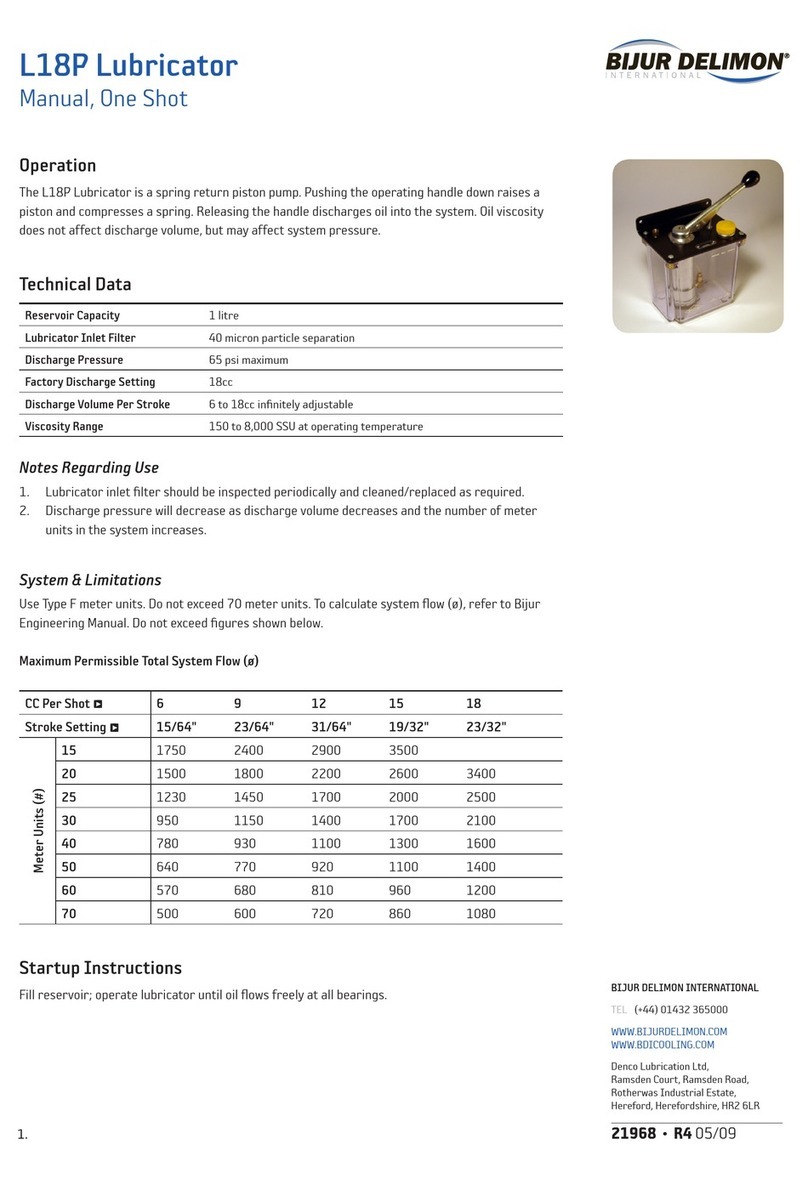 Bijur Delimon L18P manual
