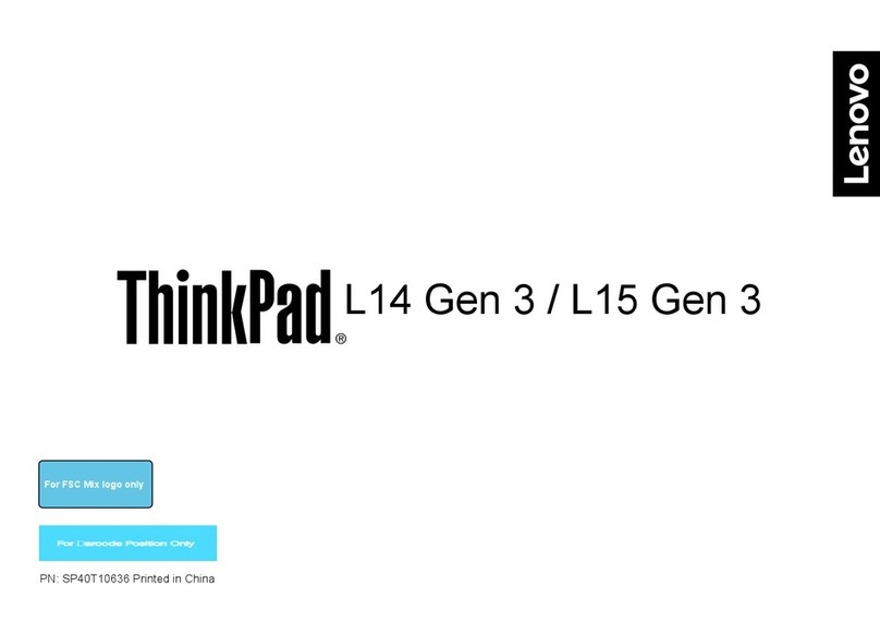 Lenovo ThinkPad L14 Gen 1 quick start guide Lenovo ThinkPad L14 Gen 1 quick start guide