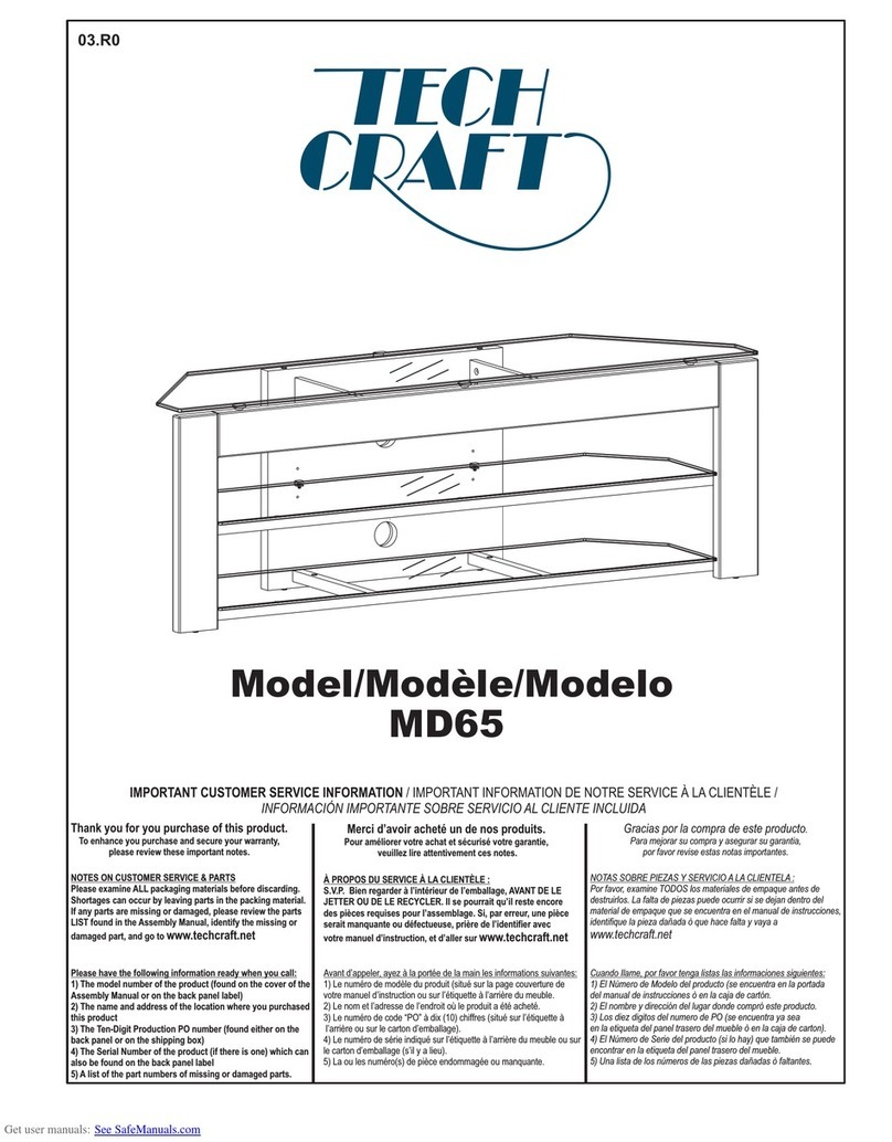 Tech Craft MD65 User manual