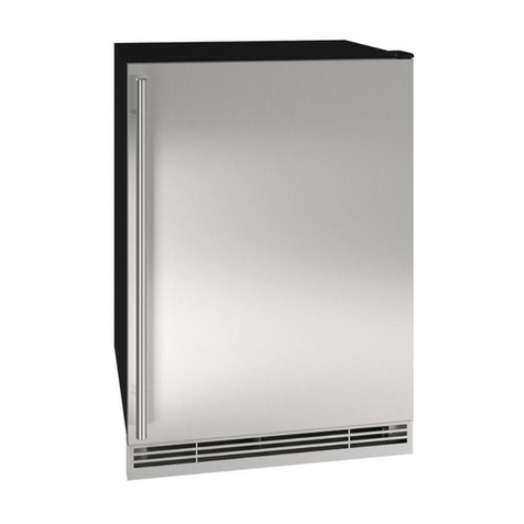 U-Line UHRE124-SS81A Installation manual