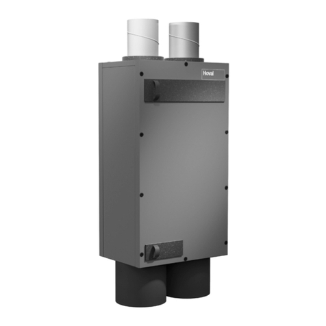 Hoval HomeVent comfort FR  201 User manual