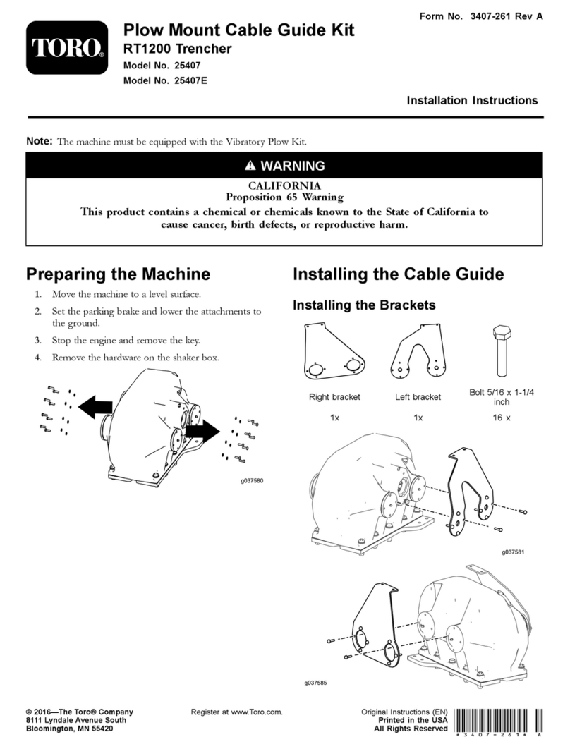 Toro RT1200 Guide