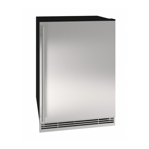 U-Line UHRE124-SS01A Installation manual